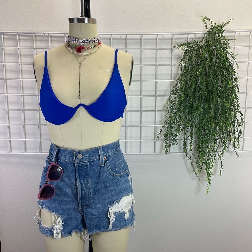 Royal Blue Bikini 👙 Top (no name)